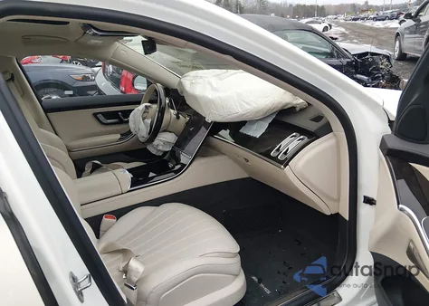 2023 Mercedes-Benz S 500 4Matic из США, поврежденный, VIN W1K6G6DBXPA212290